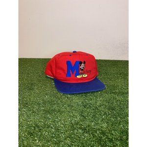 Vintage Drew Pearson Walt Disney Mickey Mouse logo snapback hat cap 90s